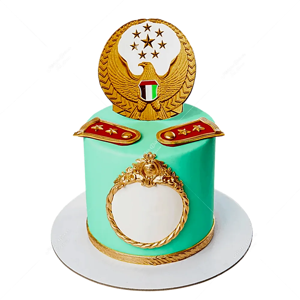 Military Medal Cake