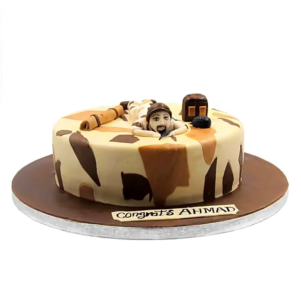 Military Camo Cake