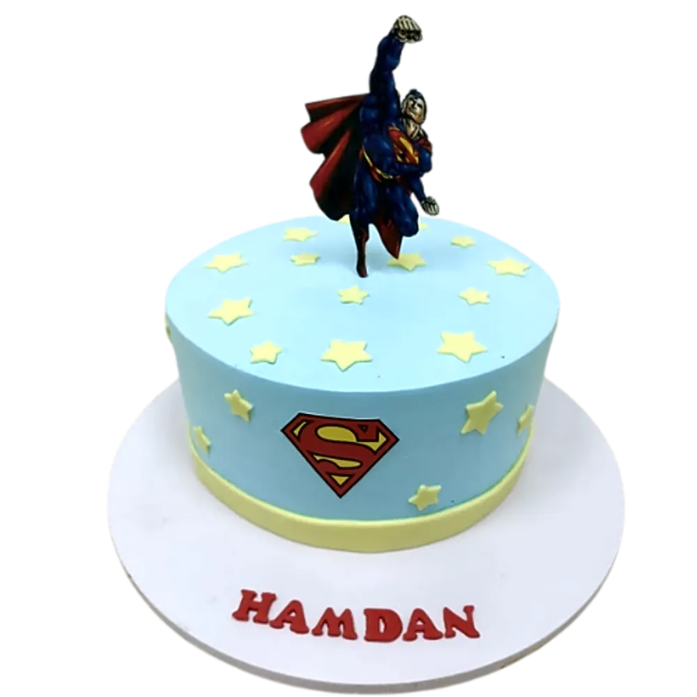 Superman cake