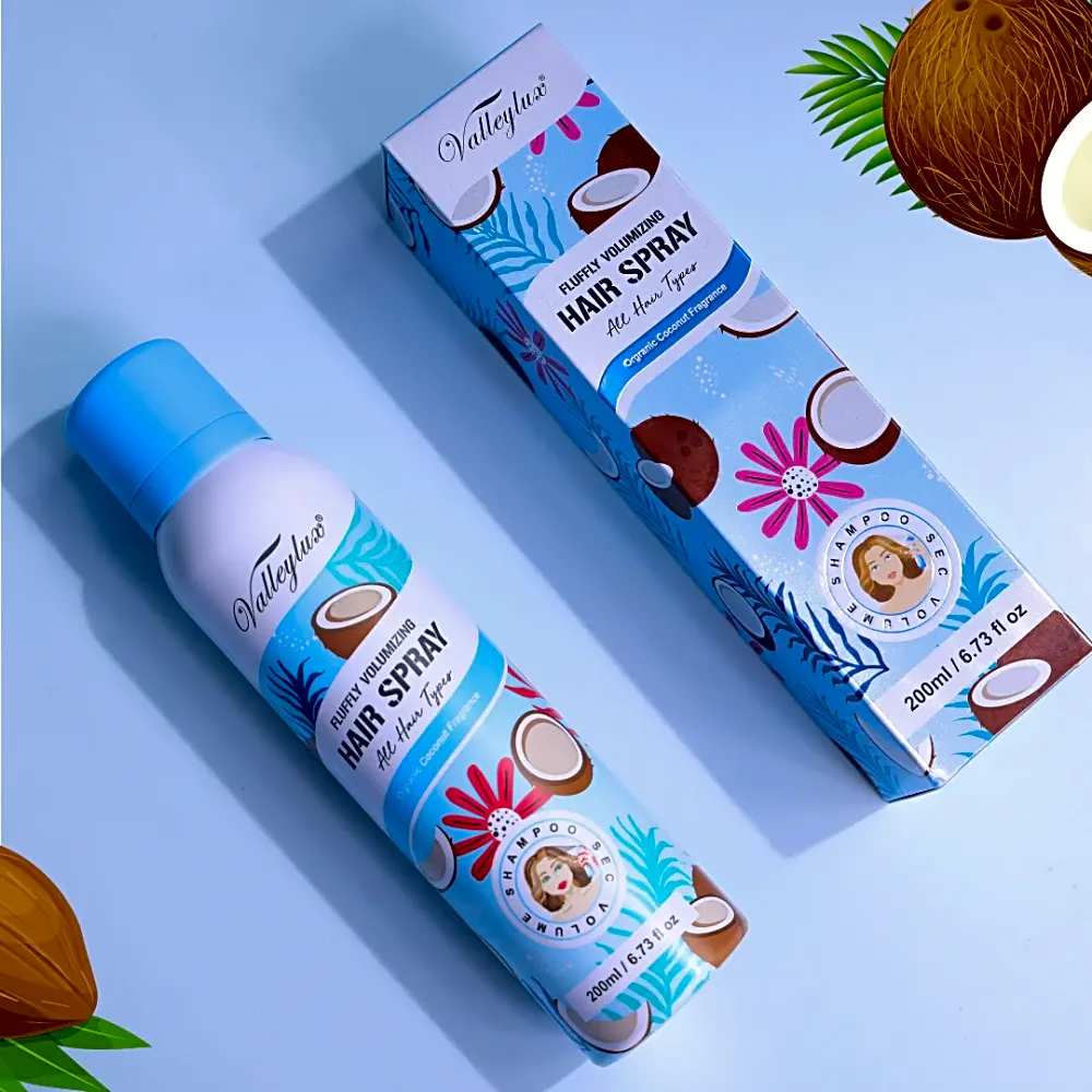 Dry shampoo hair oil control spray