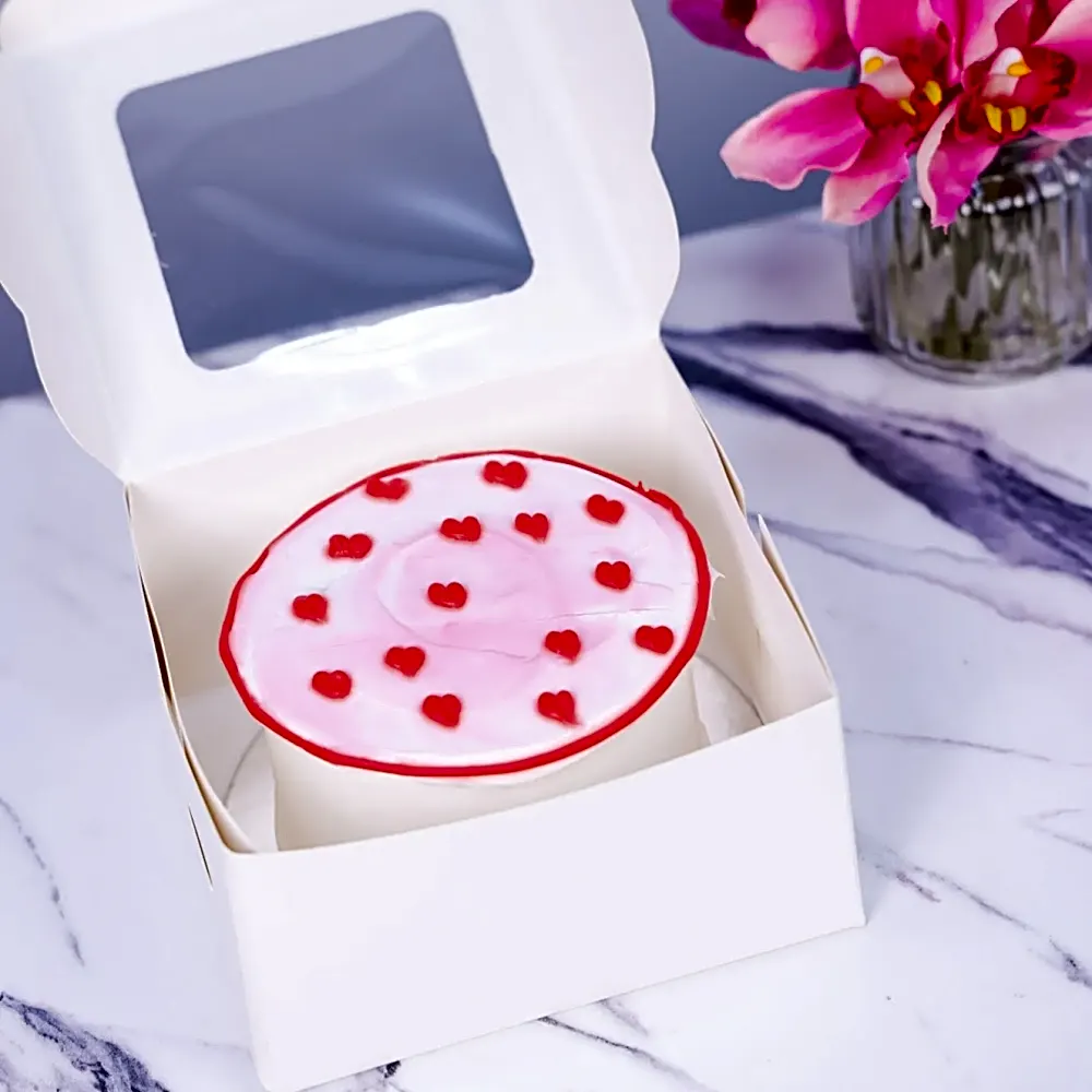 Mini Cake with Writing 7