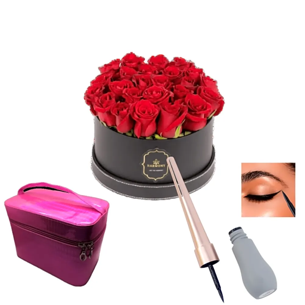 makeup and flower for her  31