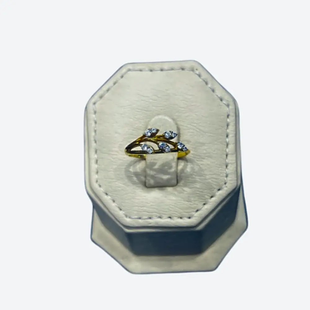 Gorgeous gold ring 12