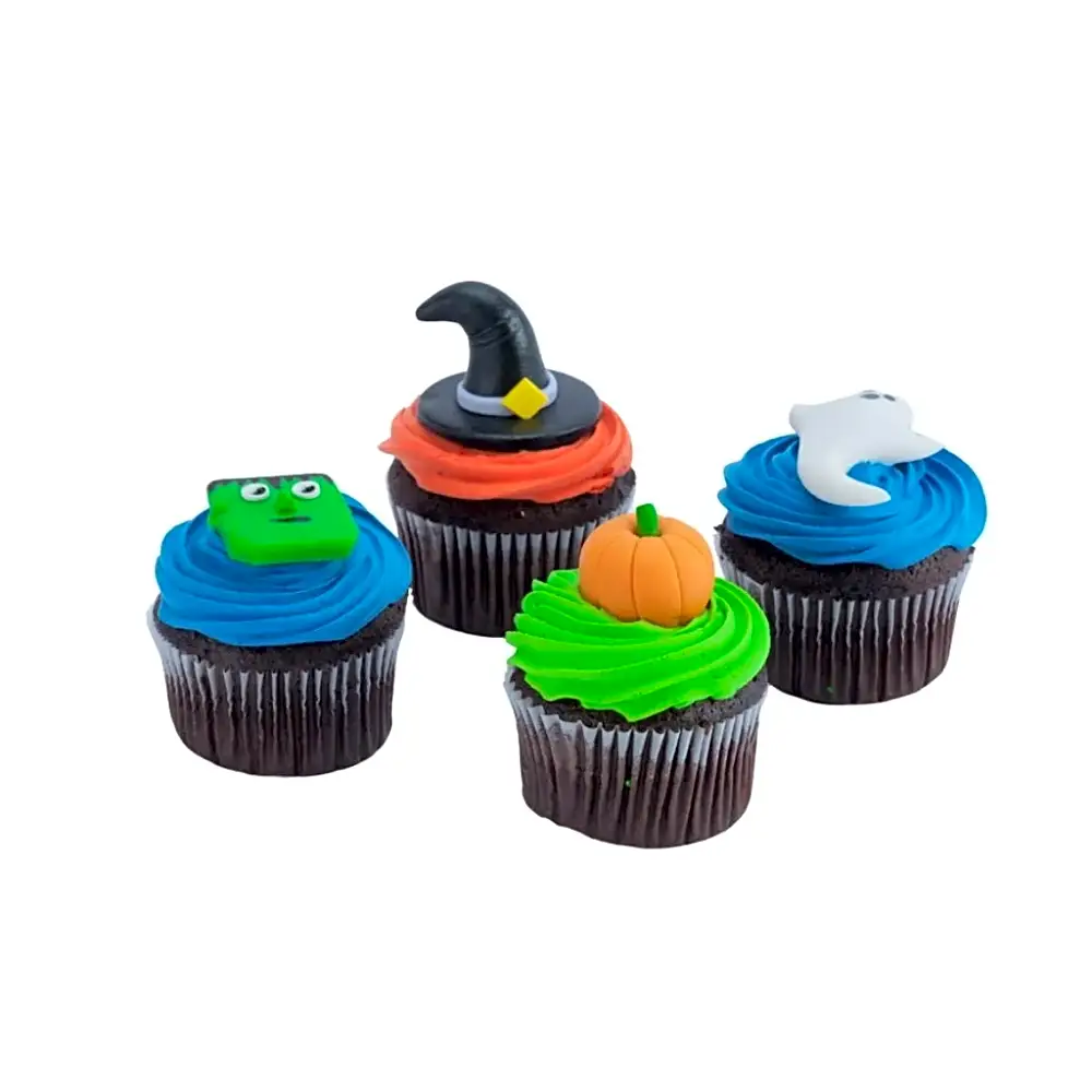 Halloween Character Cupcakes