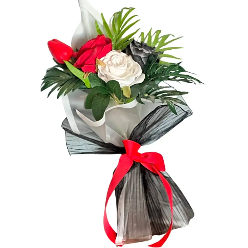 Bouquet in flag colors