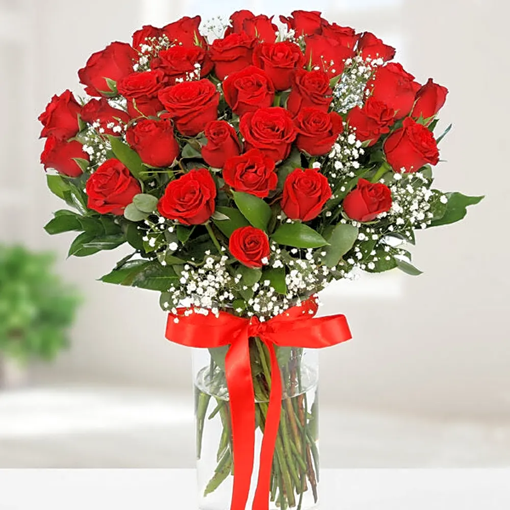 Passione Milanese : 33 Rose rosse