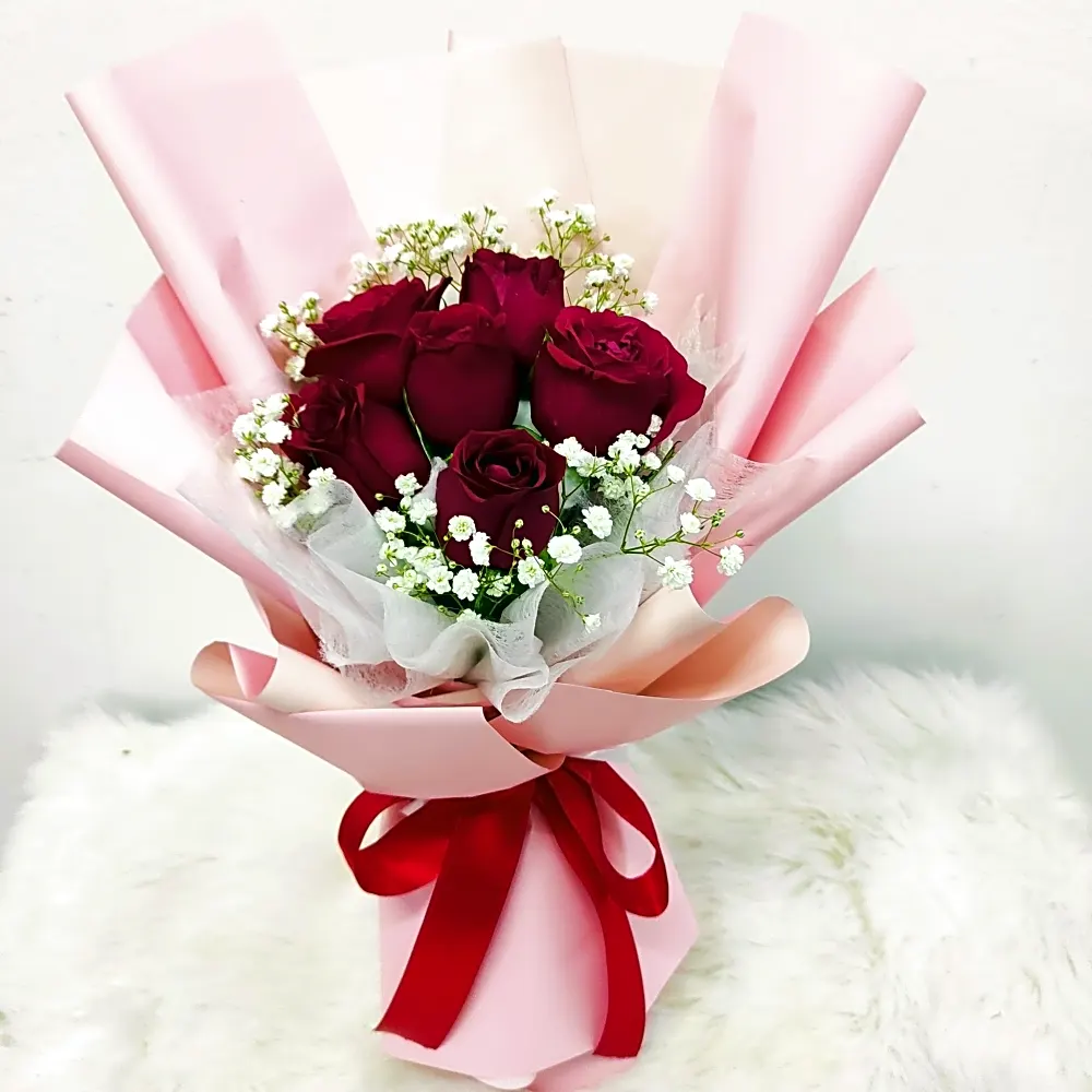 HR1003 Red Roses Bouquet
