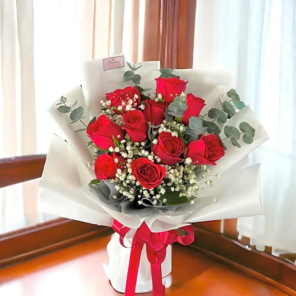 HR2001 Red Roses Bouquet