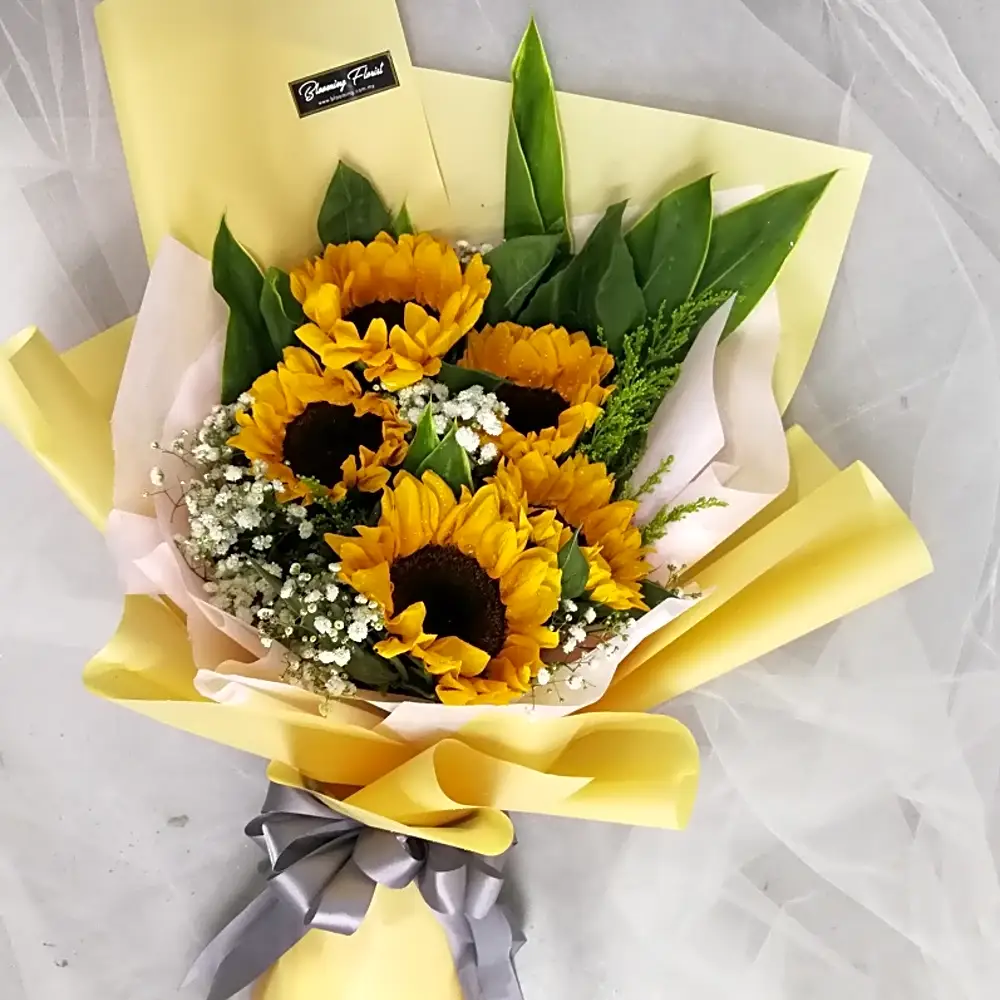 HS0501 Sunflower Hand Bouquet