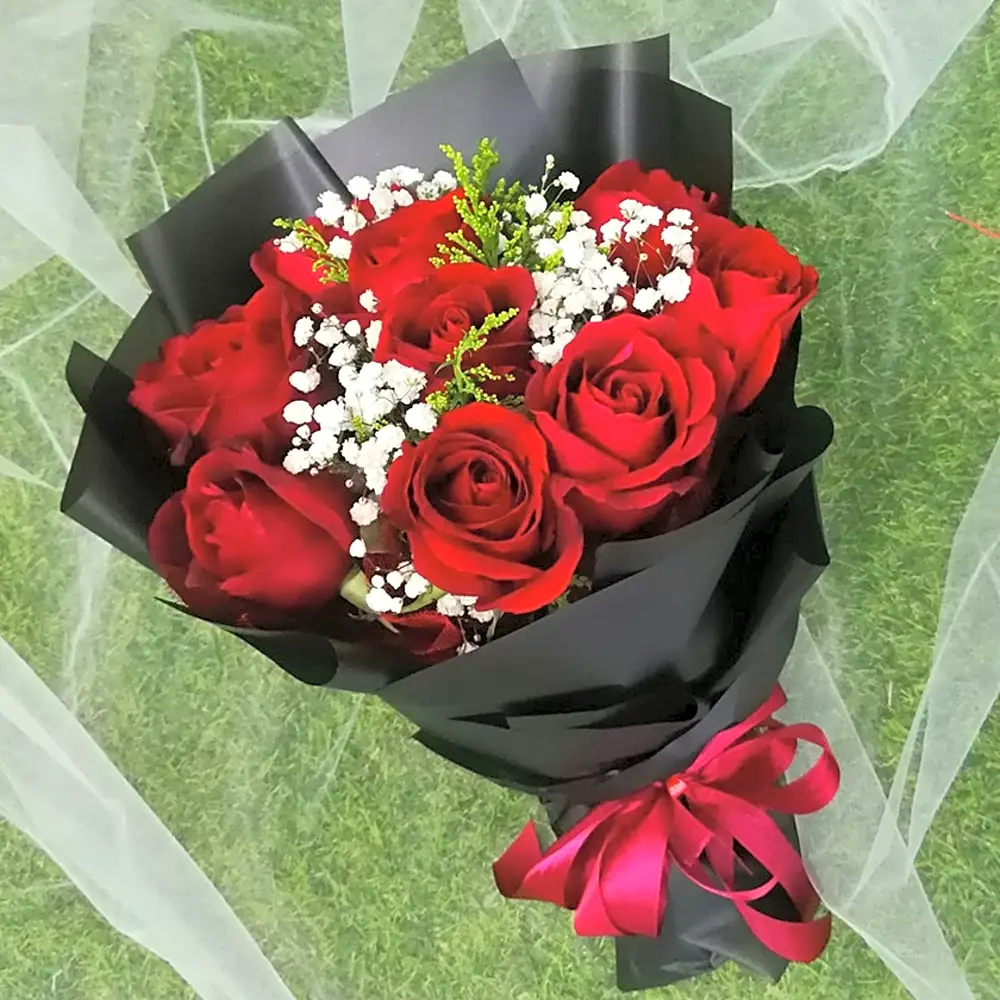 HR1004 Red Roses Bouquet