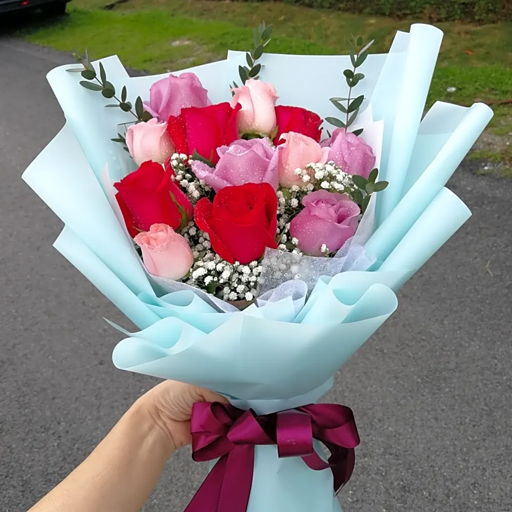 HR1204 Mix Roses Bouquet