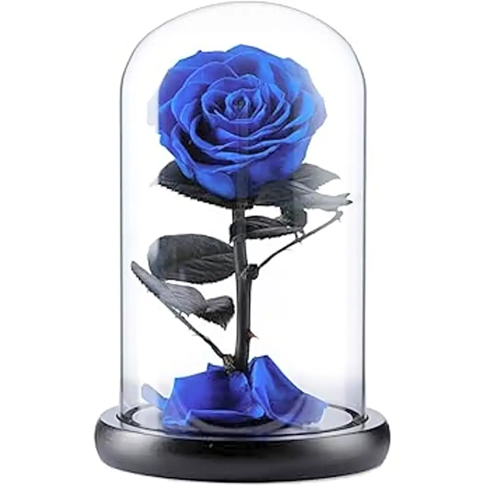 Forever Rose - 3 reds with ribbon