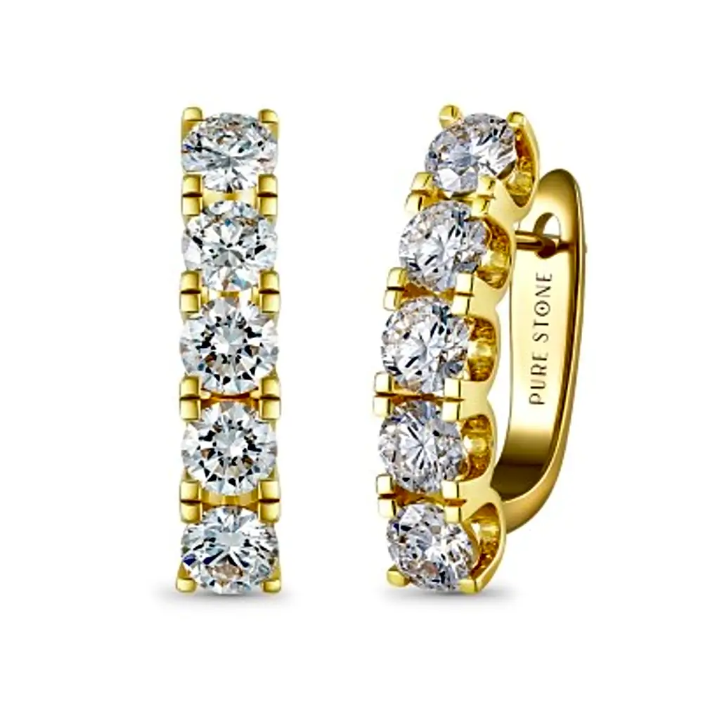 10 Round Cut Lab Grown Diamonds