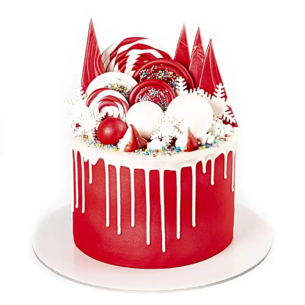 Christmas Candyland Cake | Christmas Cakes