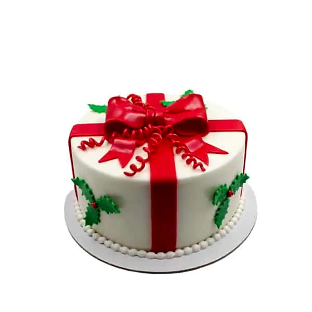 Christmas Bow Cake | Christmas Cakes