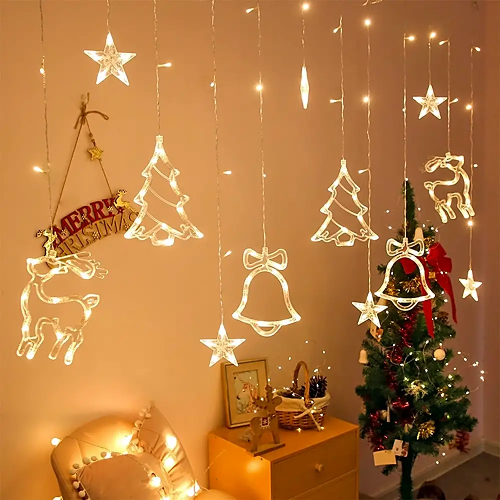 Christmas Curtain Light Fairy Light,LED Christmas String