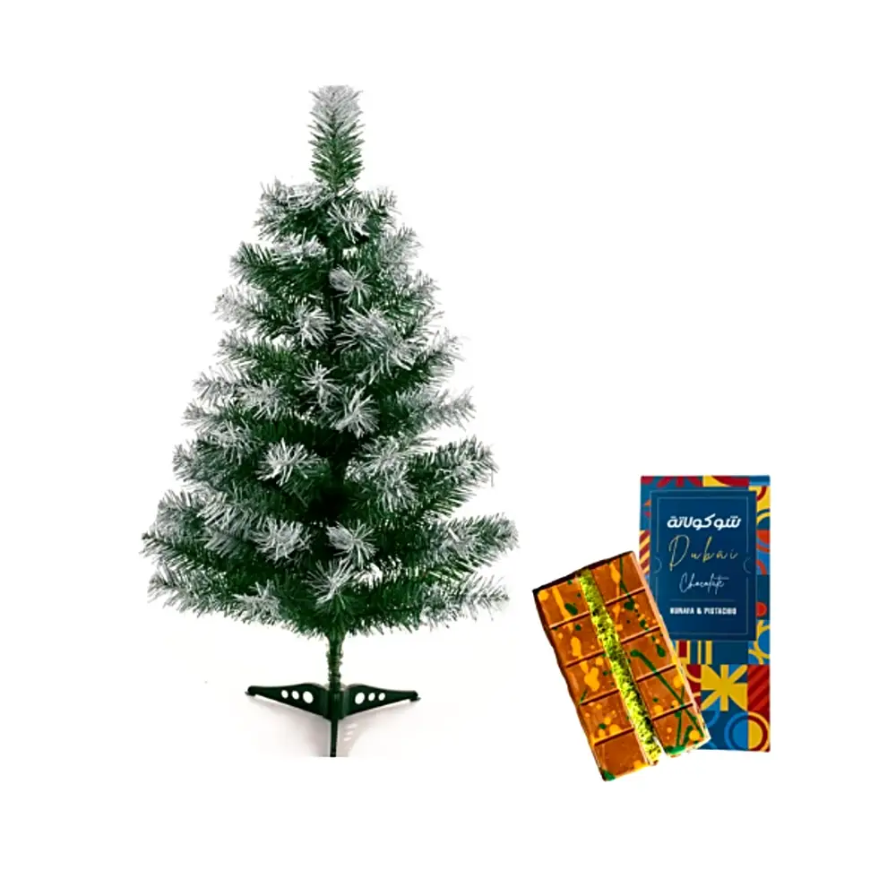 Christmas tree + chocolate dubai