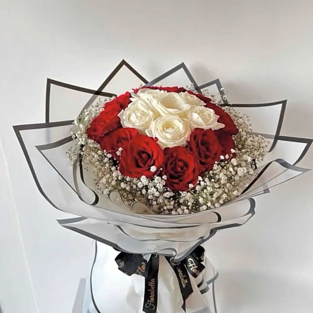 Red White Roses
