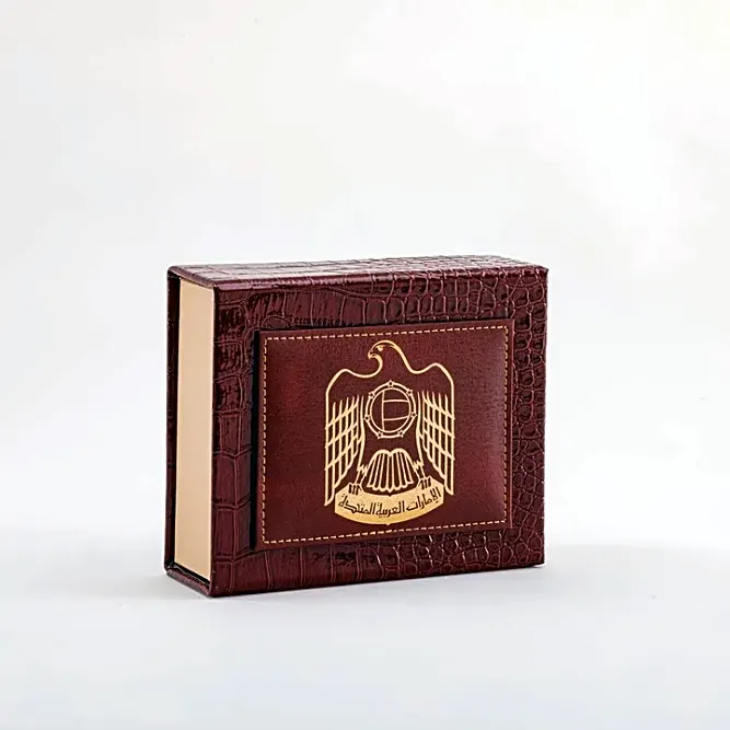 Leather Box with UAE Logo1