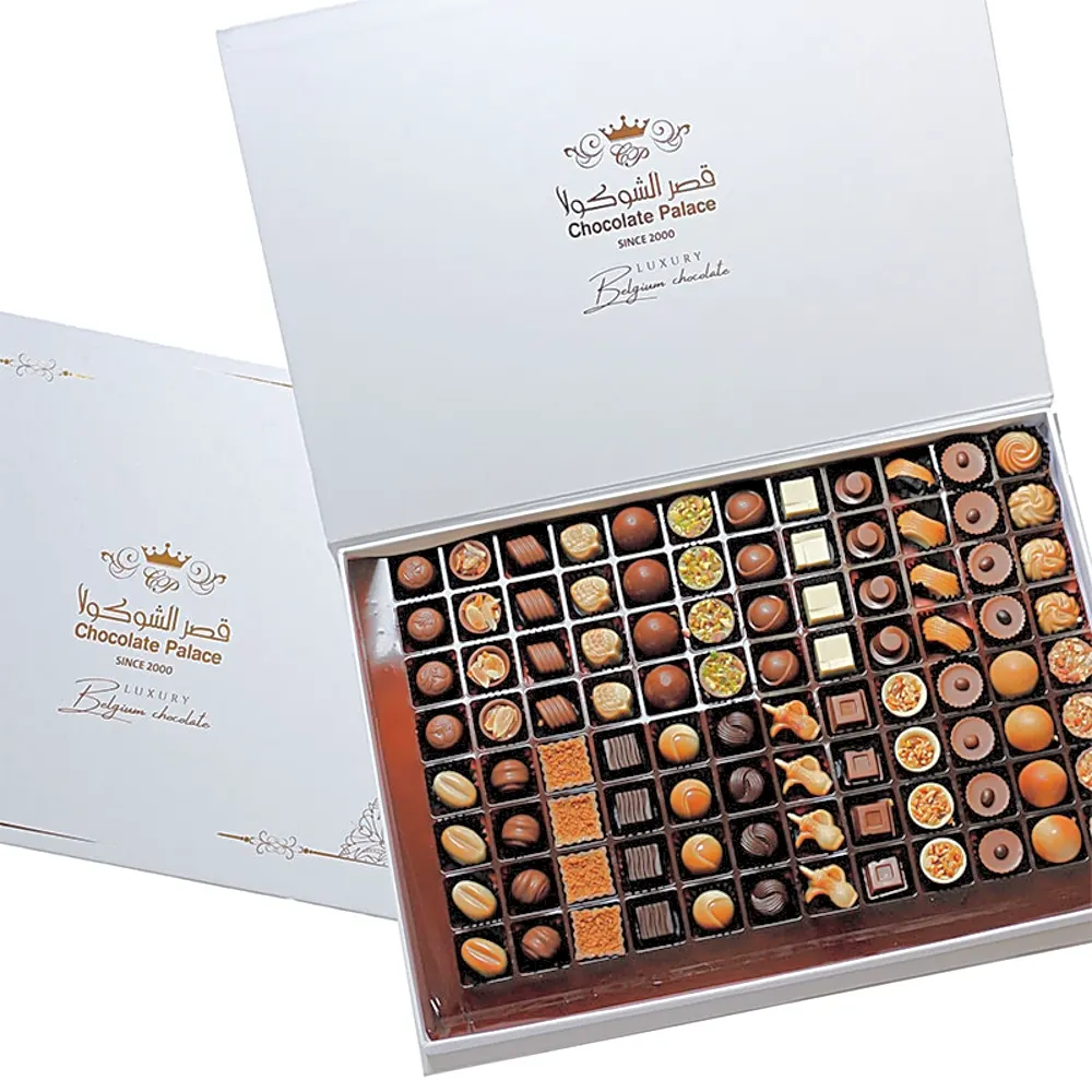 Very very large fresh chocolate box