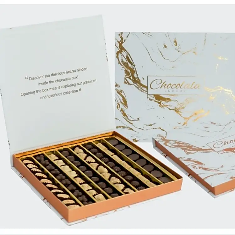 Marble Box 32*32 Mix Choco