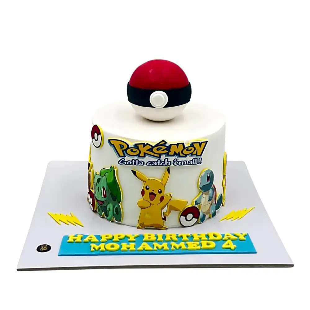 Pokeball Cake