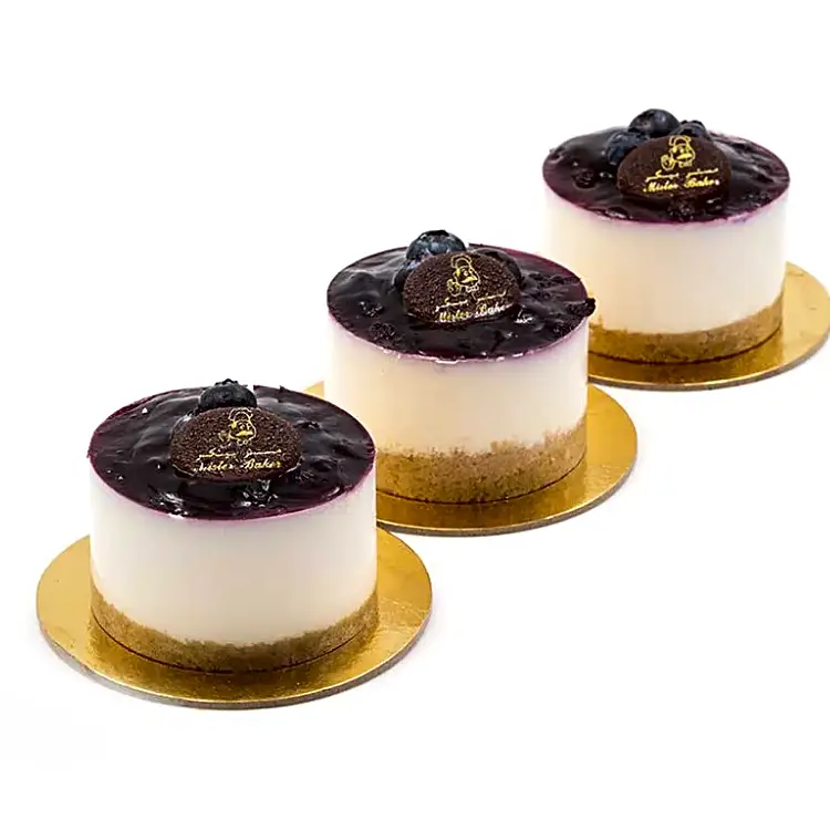 Blueberry No Bake Cheese Pastry