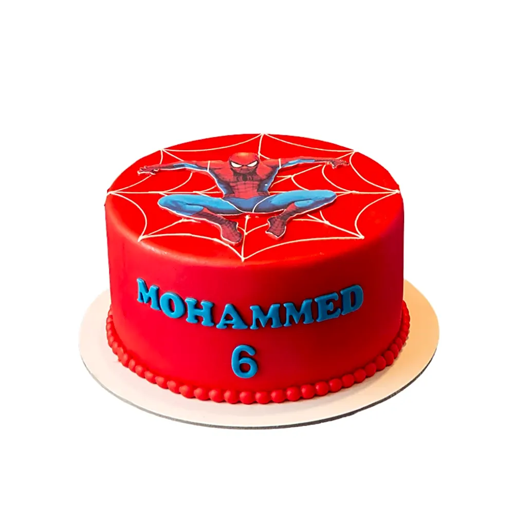 Spiderman Photo cake