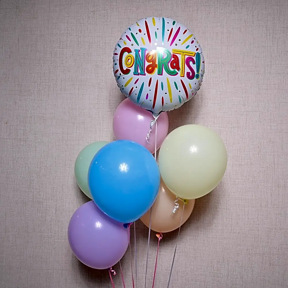 Colorful Congrats Balloon Set 7016
