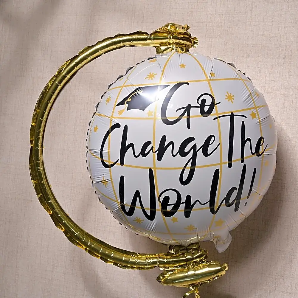Go Change the World Graduation Balloon 6721