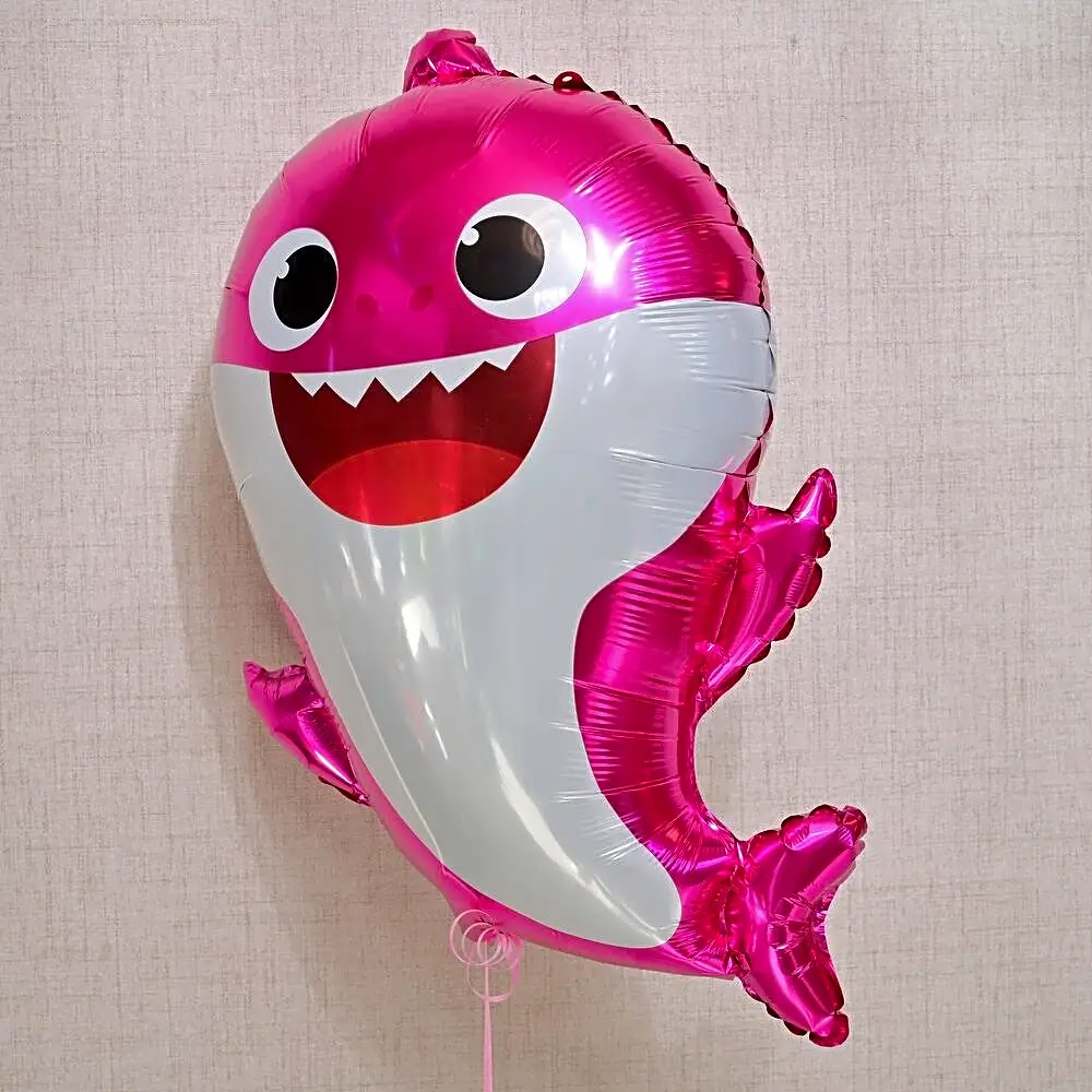Pink Baby Shark Foil Balloon 6803Pink Baby Shark Foil Balloon 6803