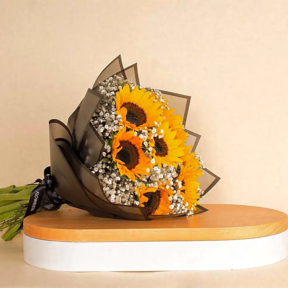 SunFlower Hand Bouquet