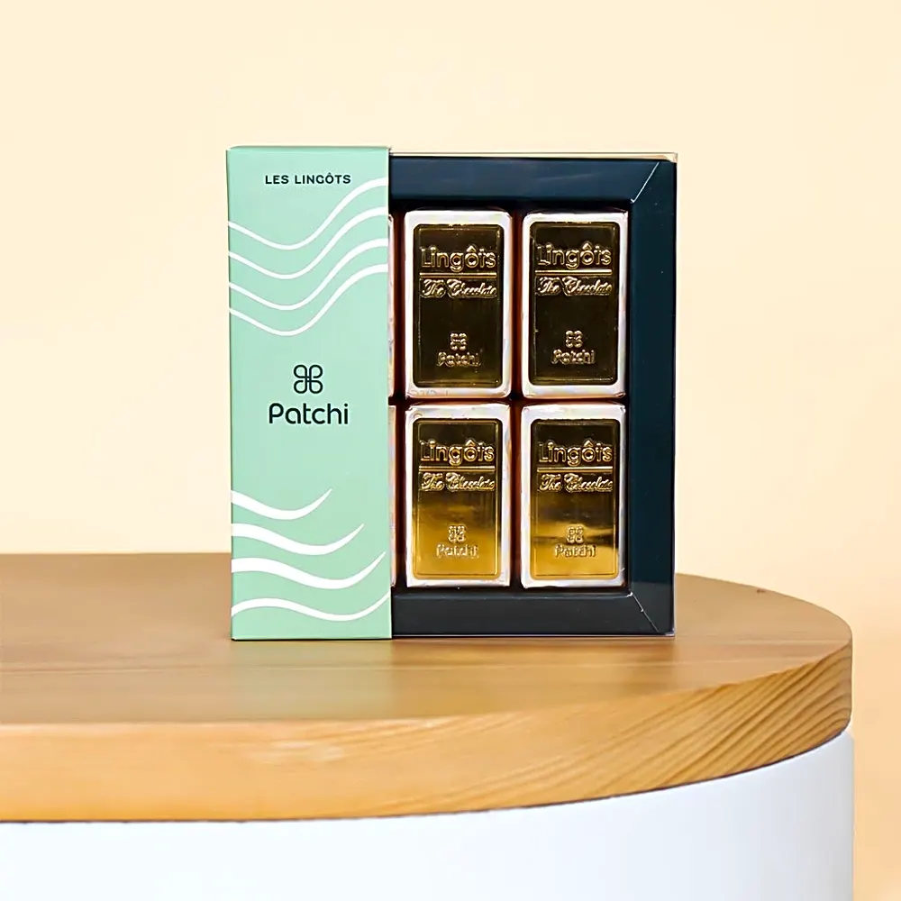 Patchi Chocolate Gift Box – 6 Gold Bars