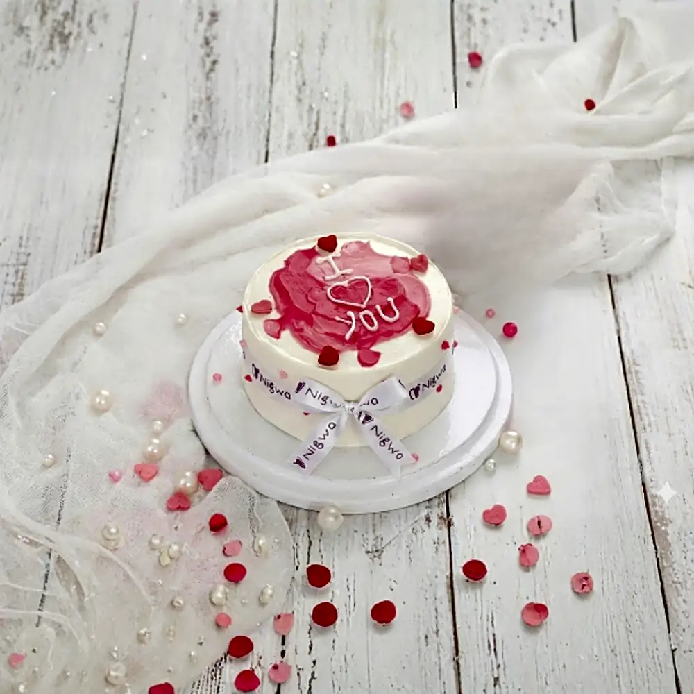 Be Mine Forever cake