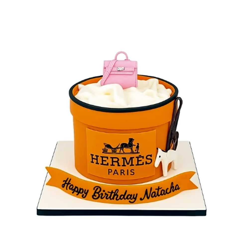 Hermès Gift Box Cake