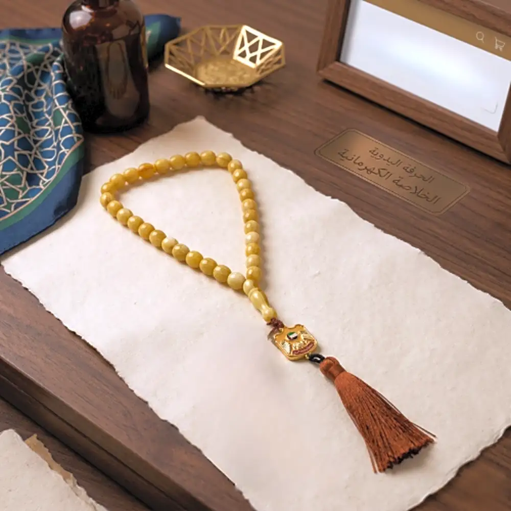 Rosary made of colored gemstones 3