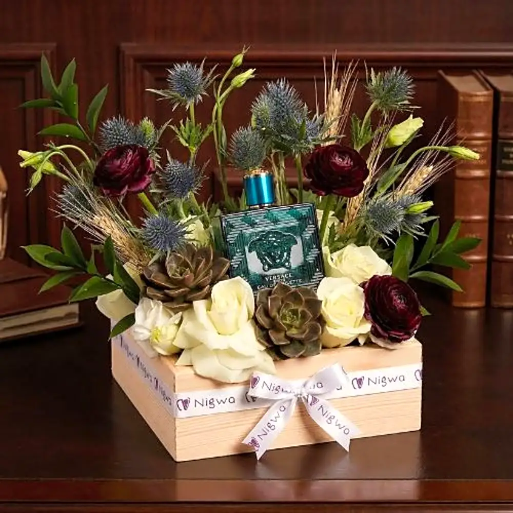 Versace Eros with Winds of Flowers