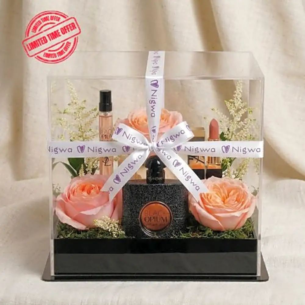 Ysl Black Opium Set Edp 90ml + Edp 10ml + Lipstick 1.3g bundle  limited offer