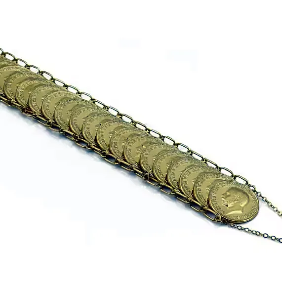 Tiffany style  gold bracelet 5