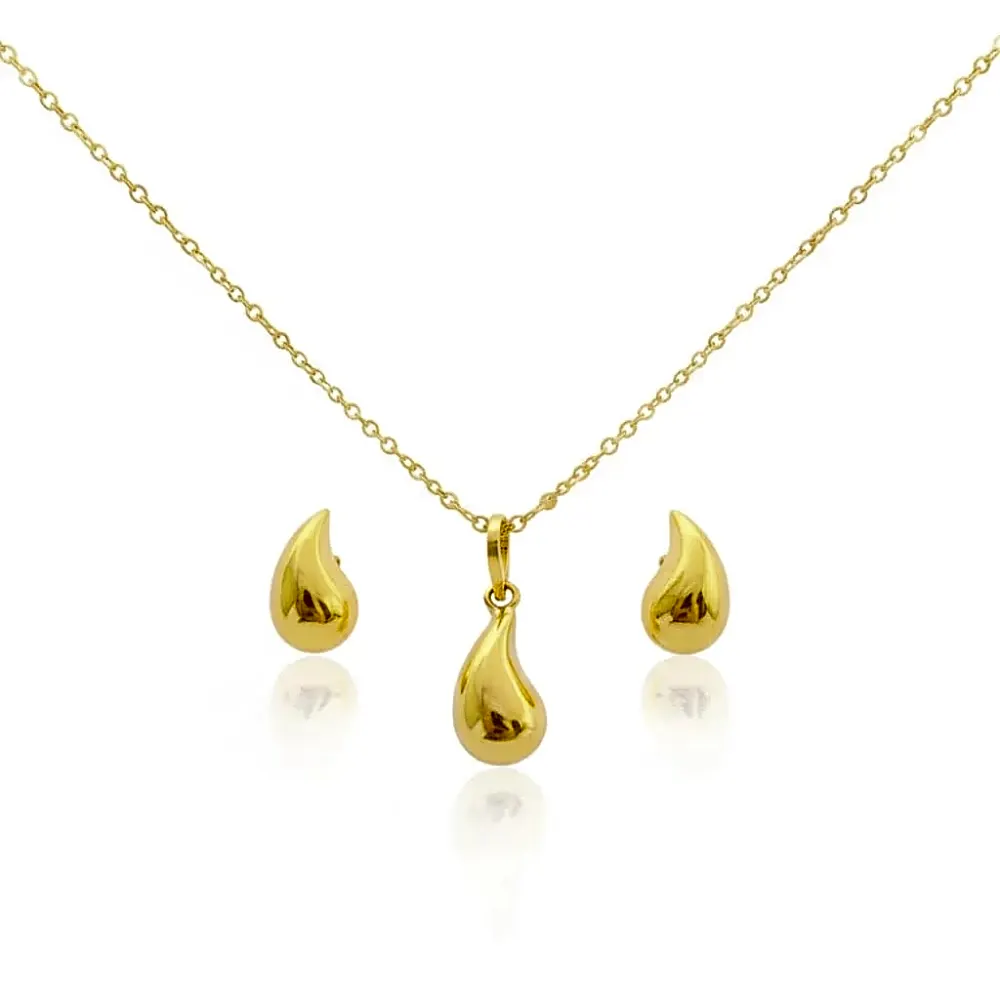 Chain with a pendant in the shape of flowers 3