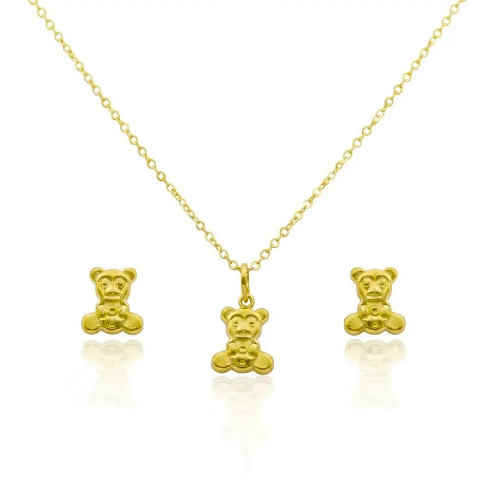Chain with a pendant in the shape of flowers 2