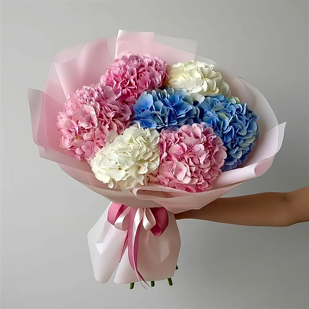 🌸 Trio Bloom! The Most Lush Elegant Hydrangea Bouquet! HydrangeaLove LuxuryFlowers