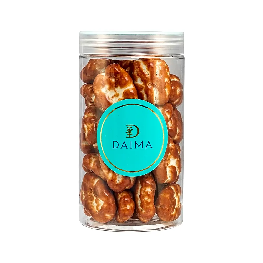 Pre Packed Dragee Pecan Salted Caramel 250gm