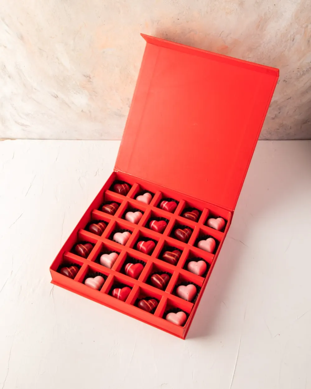 25pc Assorted Hearts by NJD