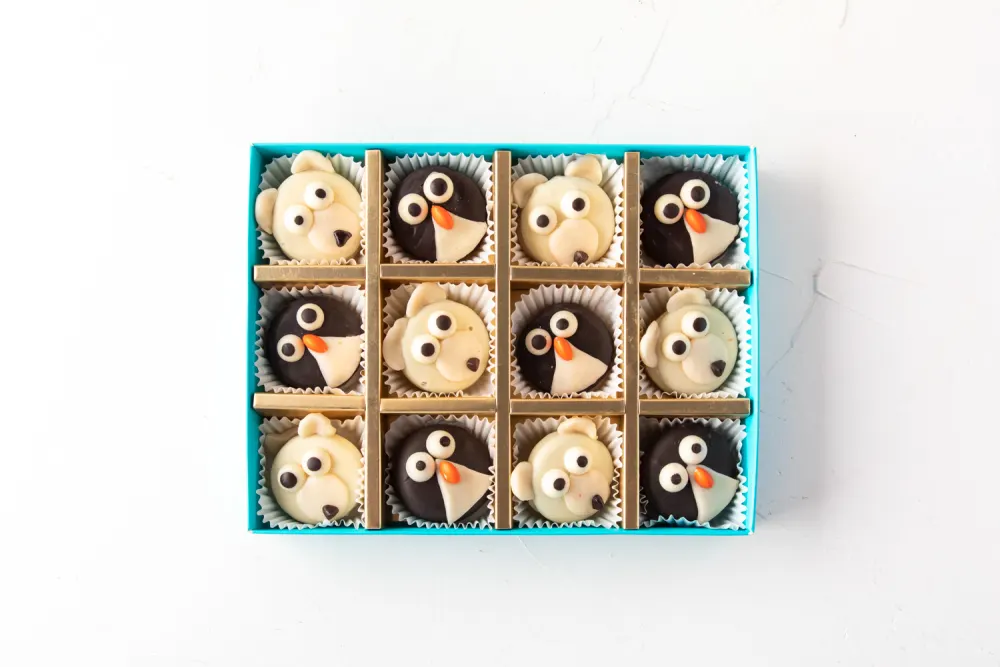 Penguin and Polar Bear Oreos by NJD
