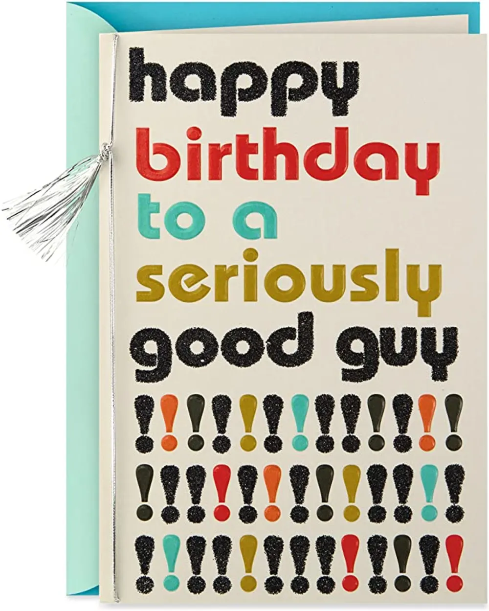 serious gift greeting card