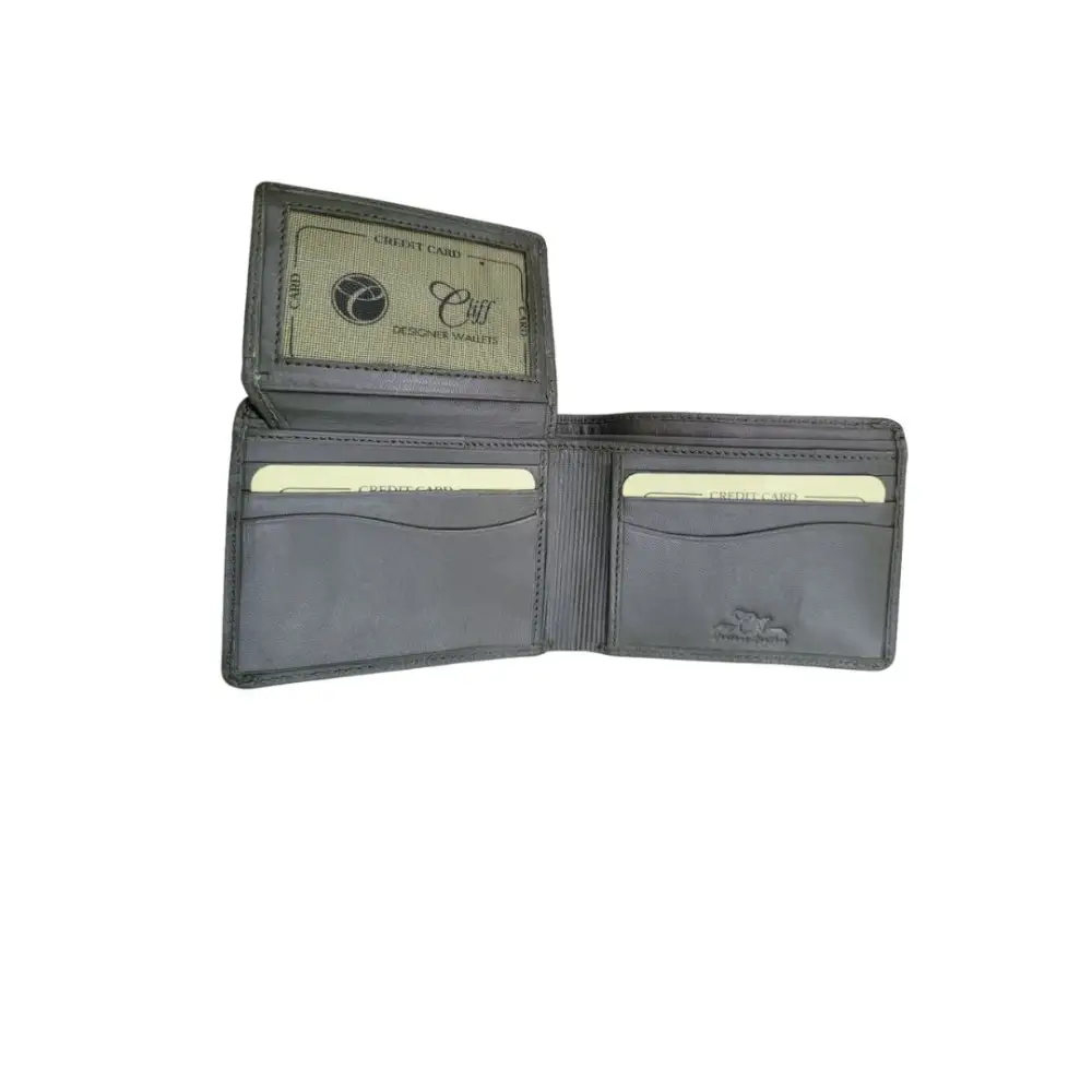 wallet black classic men