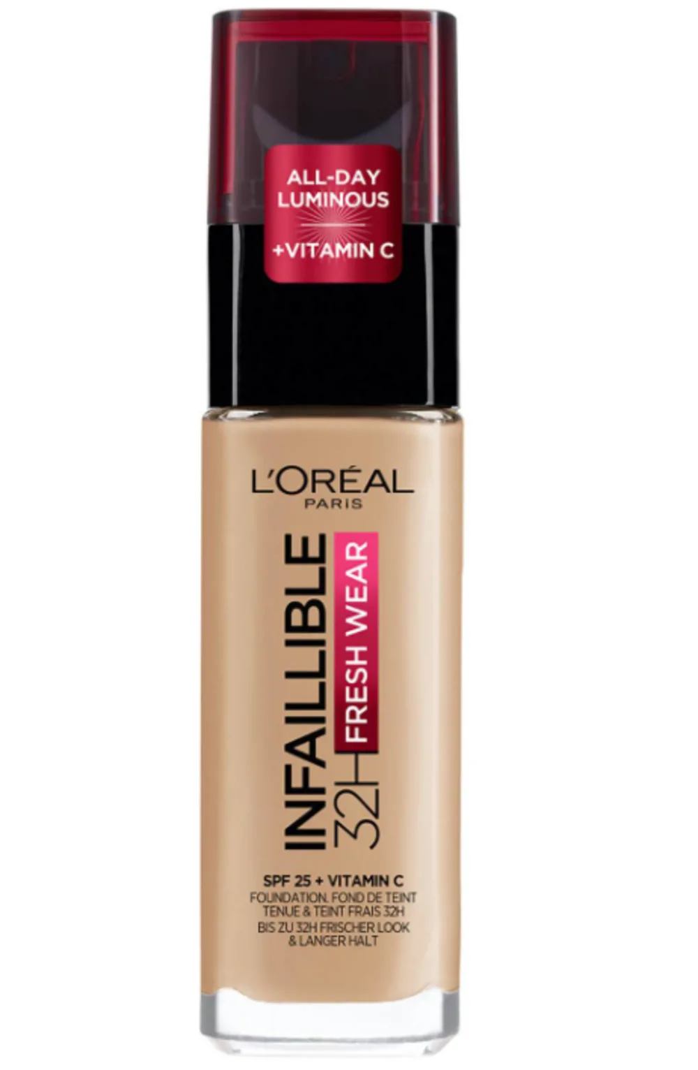 L'Oréal Paris Infallible 24hr Freshwear Liquid Foundation (Golden Beige)