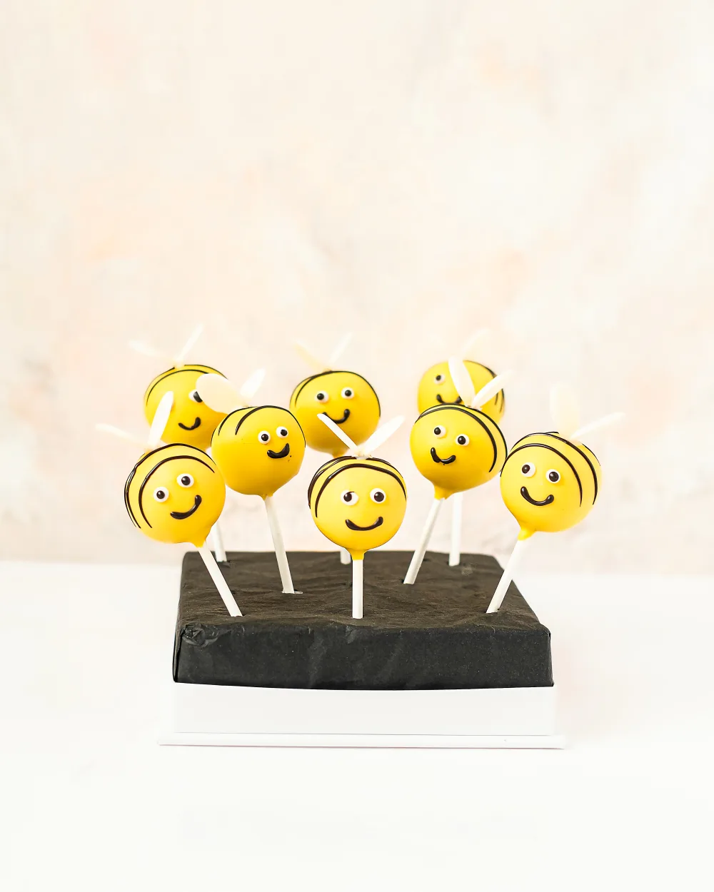 Bumble Bee Cake Pops by NJD