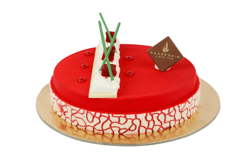 Small red velvet cake